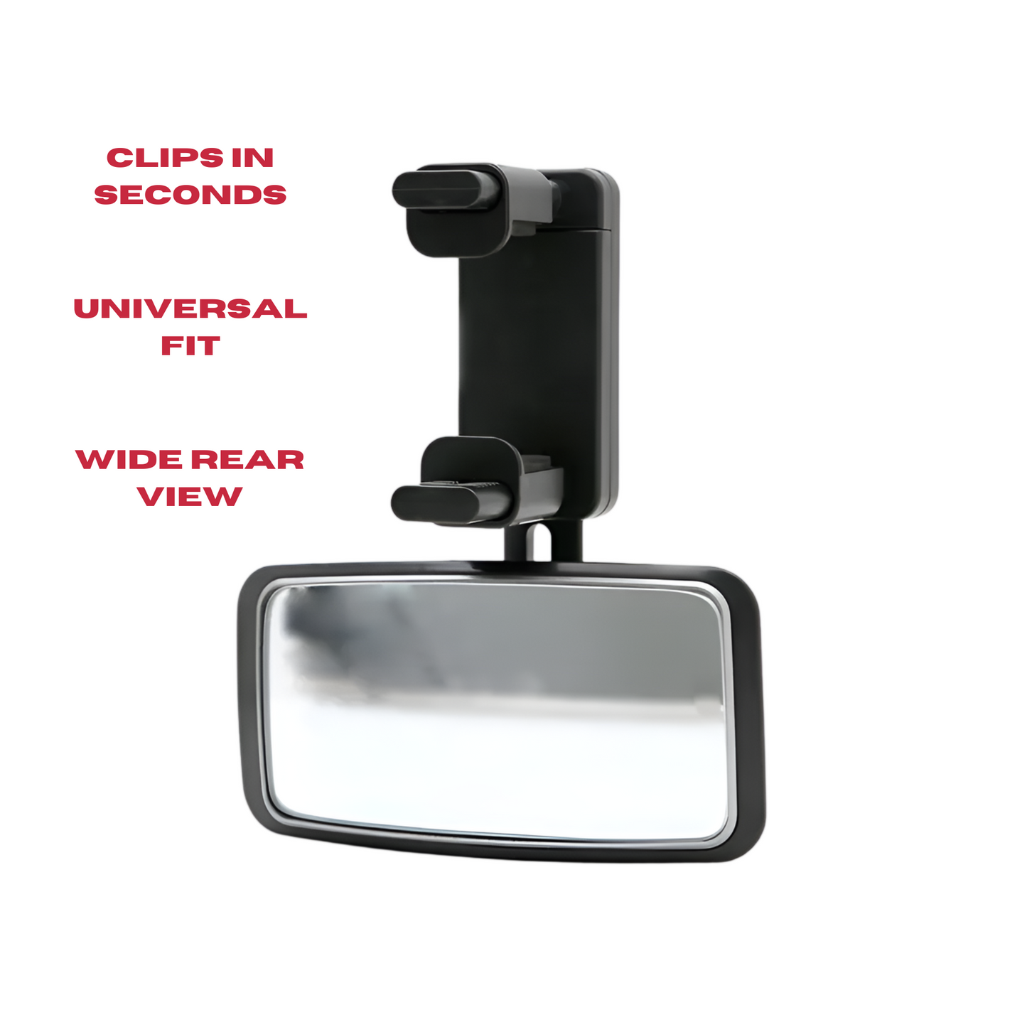 Panoramic Safety Mirror for Parents, Rideshare & Everyday Drivers