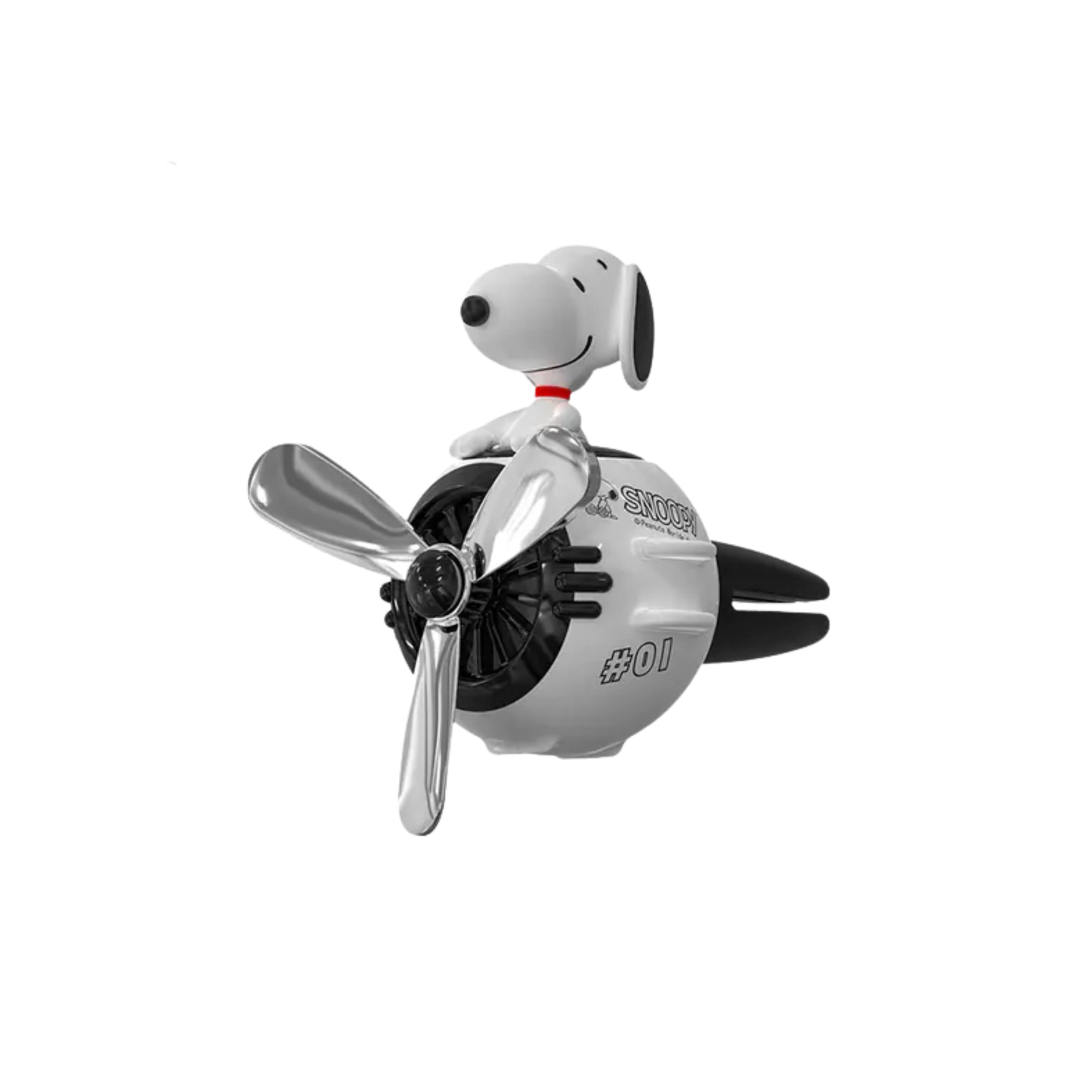 Pilot Car Air Freshener with Rotating Propeller