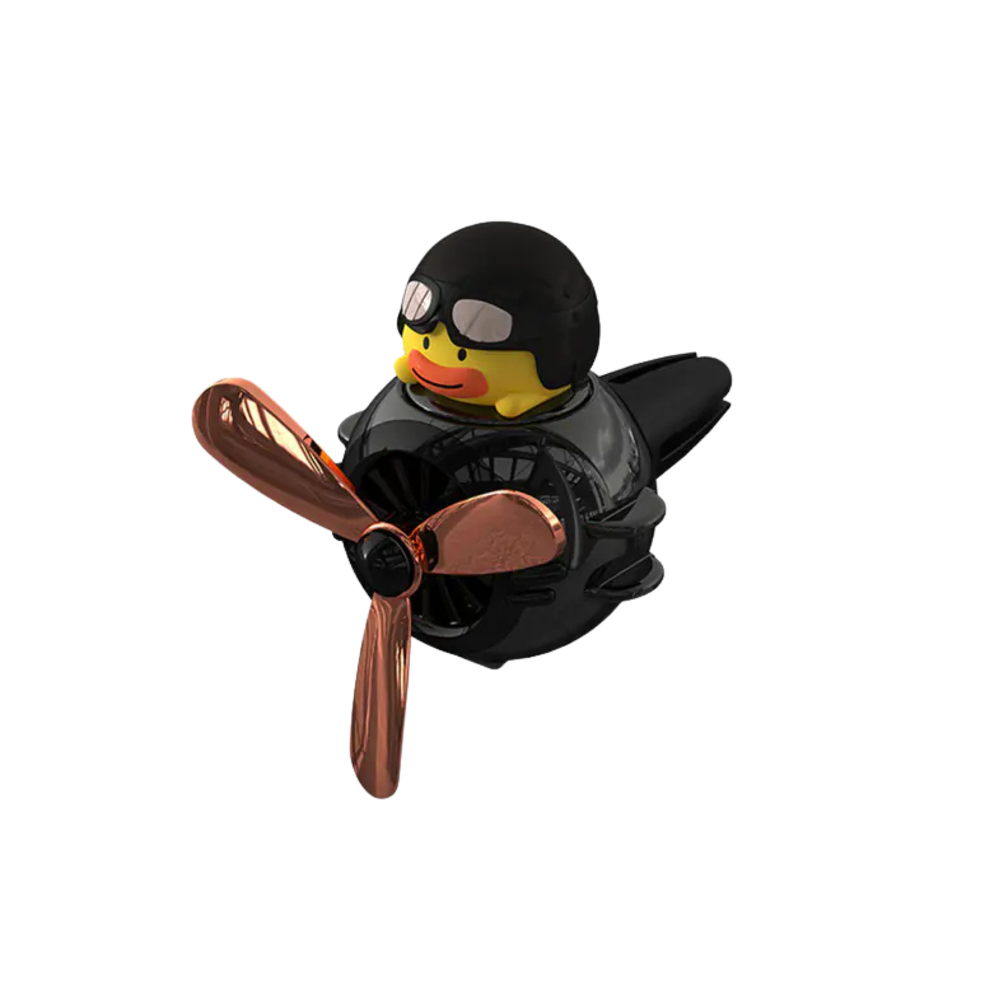 Pilot Car Air Freshener with Rotating Propeller